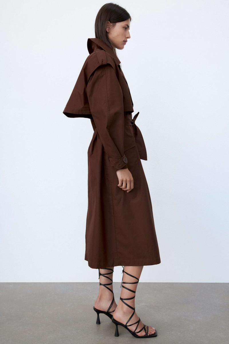 Adele Aldighieri featured in  the Zara catalogue for Autumn/Winter 2021