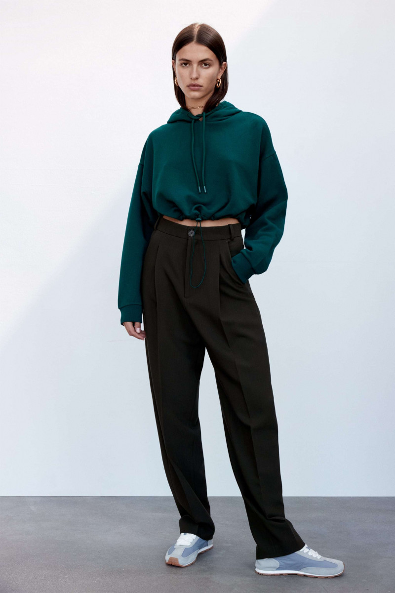 Adele Aldighieri featured in  the Zara catalogue for Autumn/Winter 2021