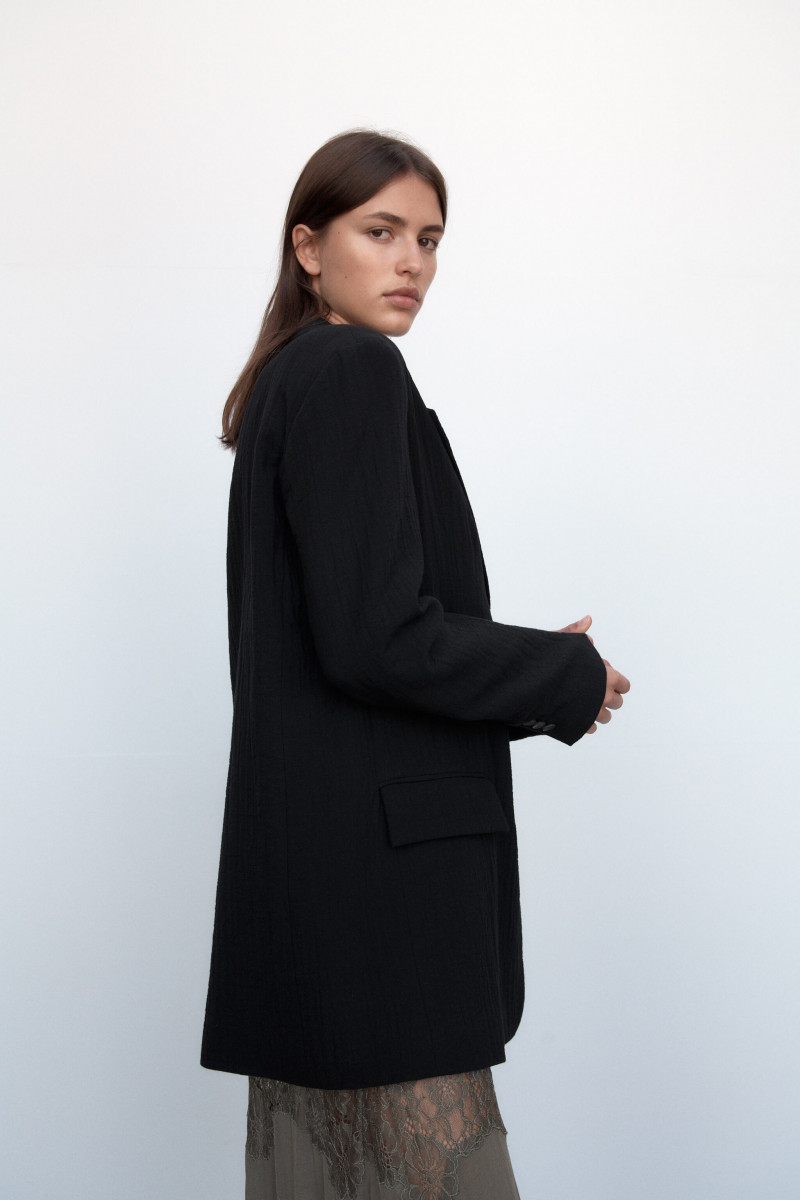 Adele Aldighieri featured in  the Zara catalogue for Autumn/Winter 2021