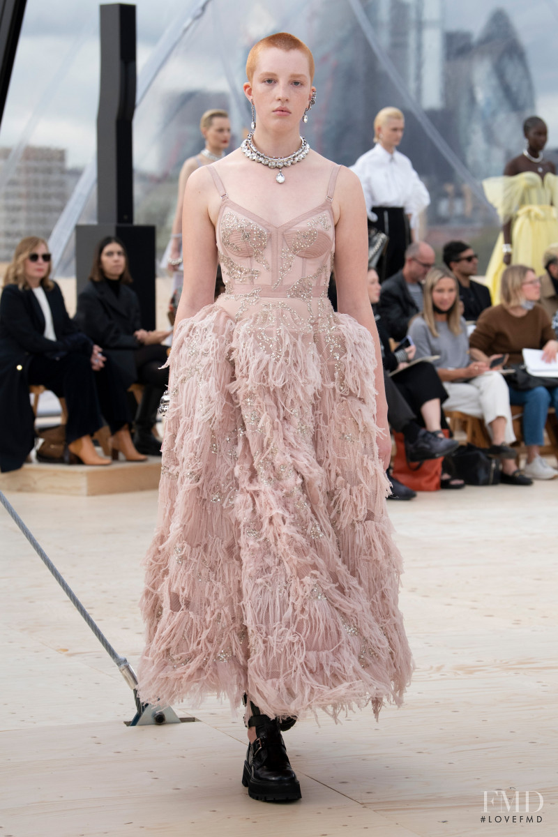 Alexander McQueen fashion show for Spring/Summer 2022