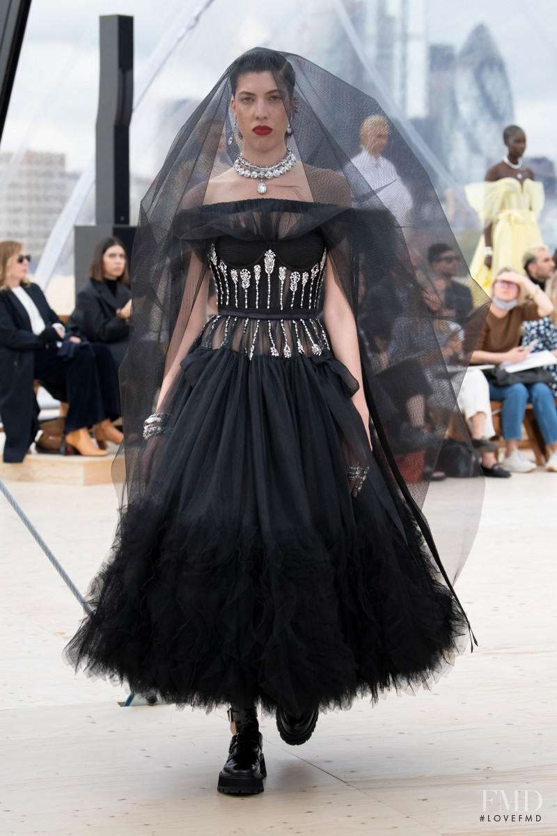 Alexander McQueen fashion show for Spring/Summer 2022