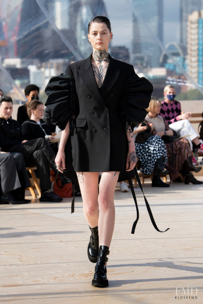 Alexander McQueen fashion show for Spring/Summer 2022