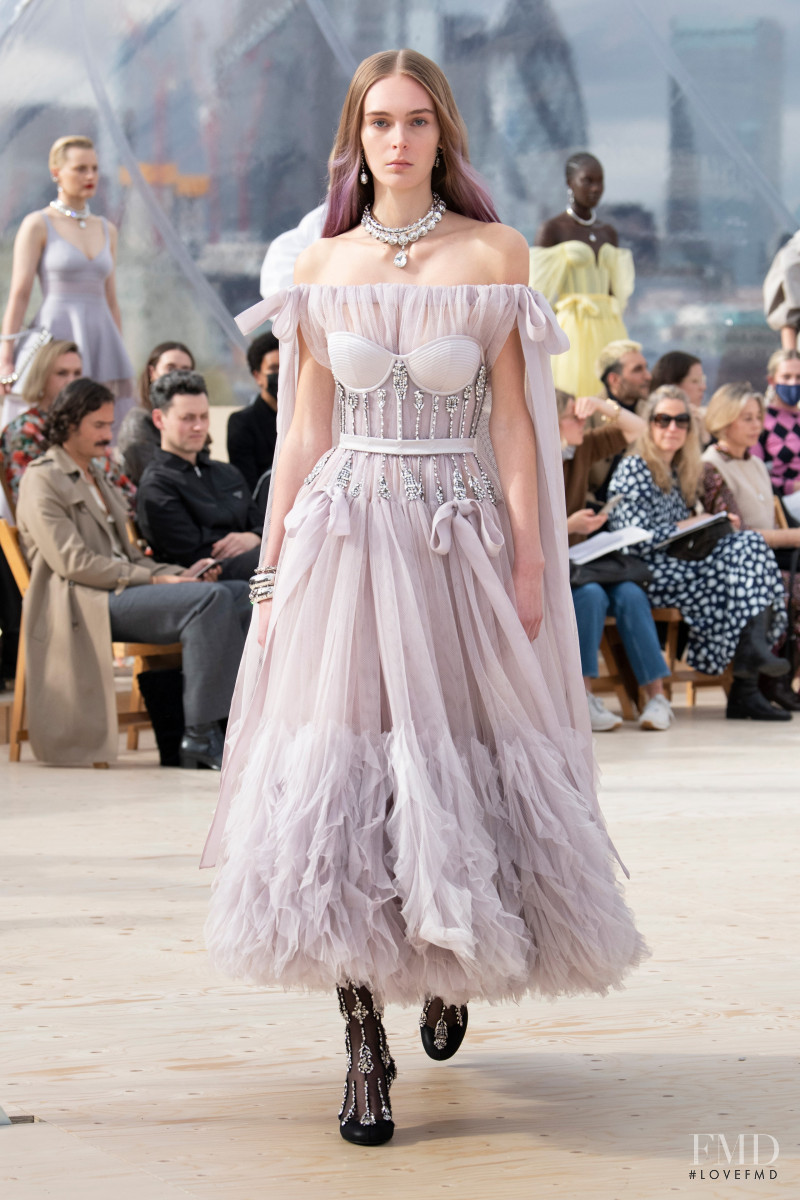 Alexander McQueen fashion show for Spring/Summer 2022