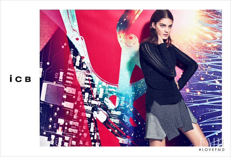 Katryn Kruger featured in  the iCB by Prabal Gurung advertisement for Autumn/Winter 2012