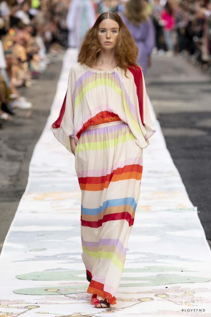 Dayton Pangborn featured in  the Cynthia Rowley fashion show for Spring/Summer 2020