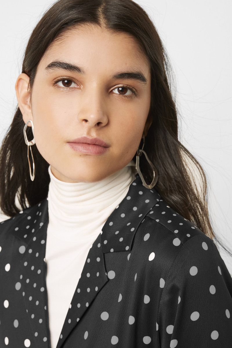 Paula Soares Santos featured in  the French Connection catalogue for Spring/Summer 2020