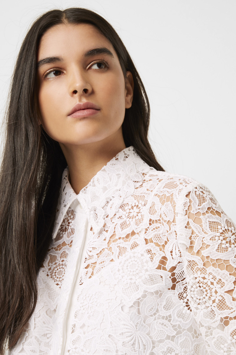 Paula Soares Santos featured in  the French Connection catalogue for Spring/Summer 2020