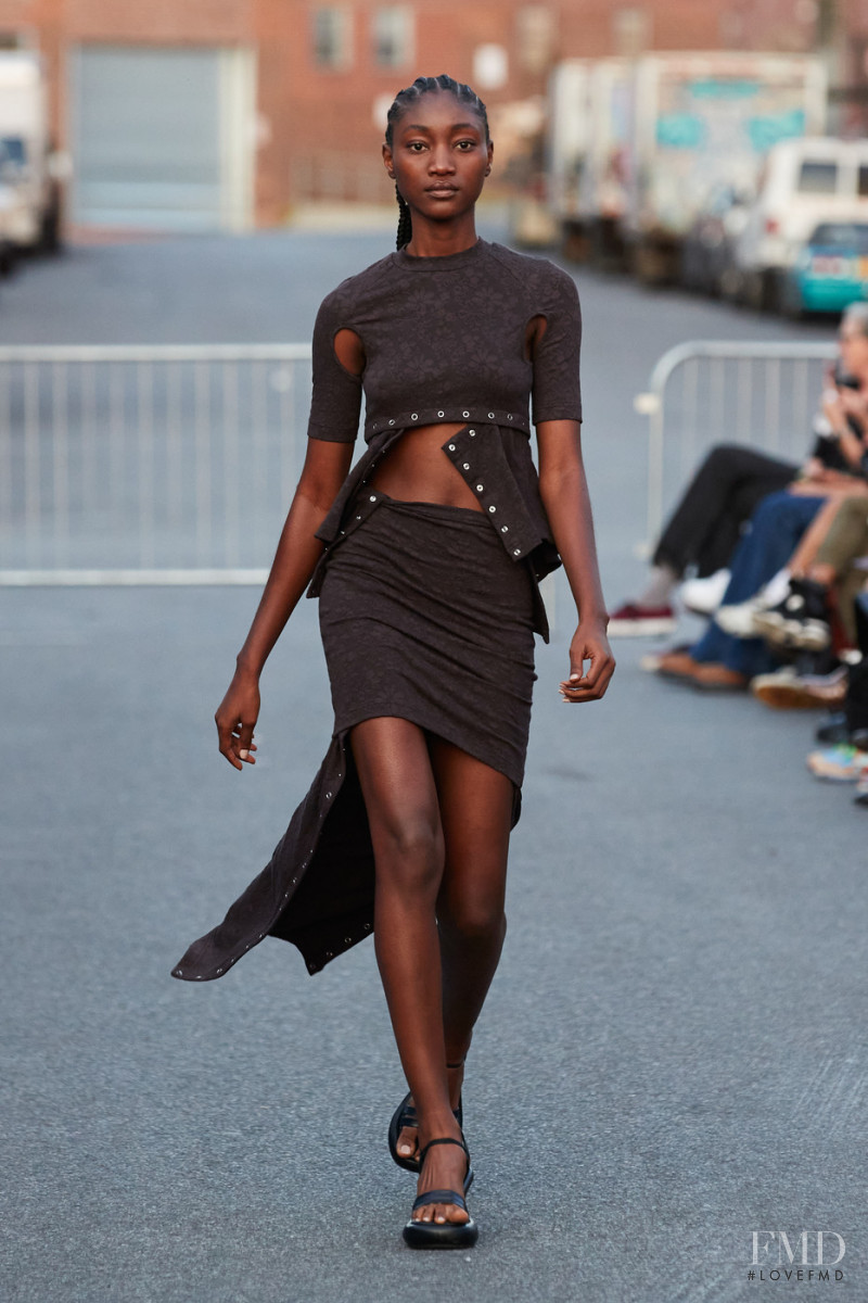 Eckhaus Latta fashion show for Spring/Summer 2022