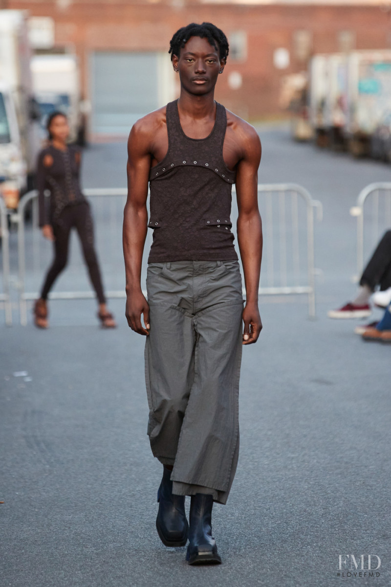 Eckhaus Latta fashion show for Spring/Summer 2022