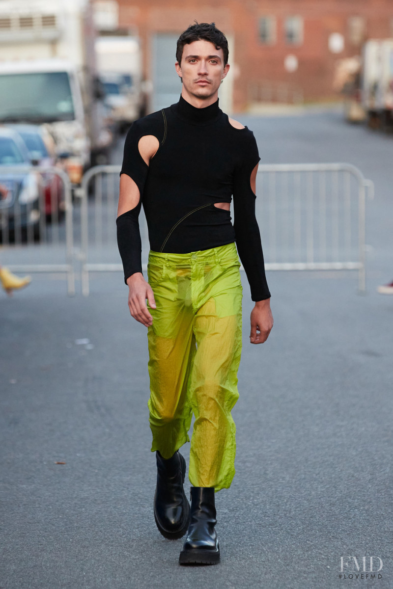 Eckhaus Latta fashion show for Spring/Summer 2022