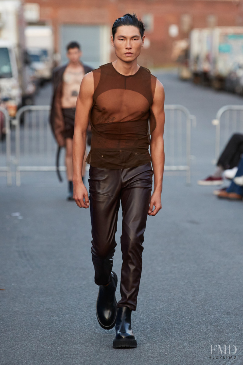 Eckhaus Latta fashion show for Spring/Summer 2022