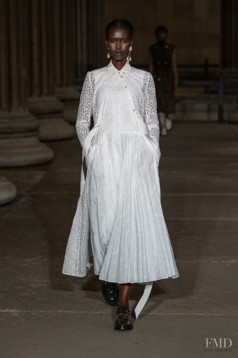 Mary Mojo Maguet featured in  the Erdem fashion show for Spring/Summer 2022