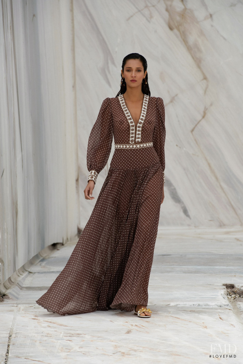 Daniela de Jesus featured in  the Elisabetta Franchi fashion show for Spring/Summer 2022