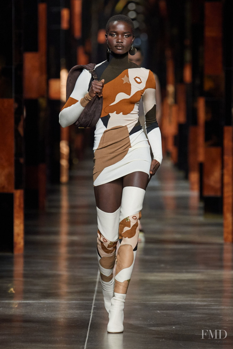 Akon Changkou featured in  the Fendi fashion show for Spring/Summer 2022