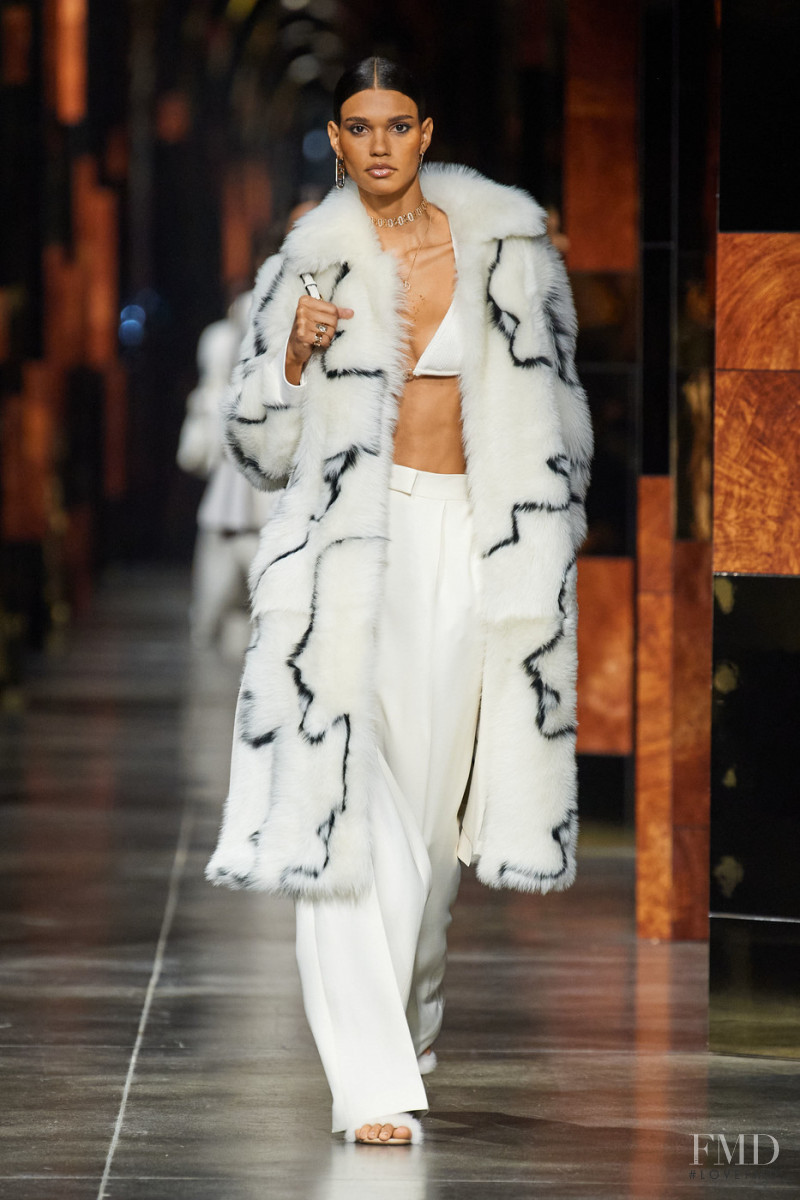 Barbara Valente featured in  the Fendi fashion show for Spring/Summer 2022