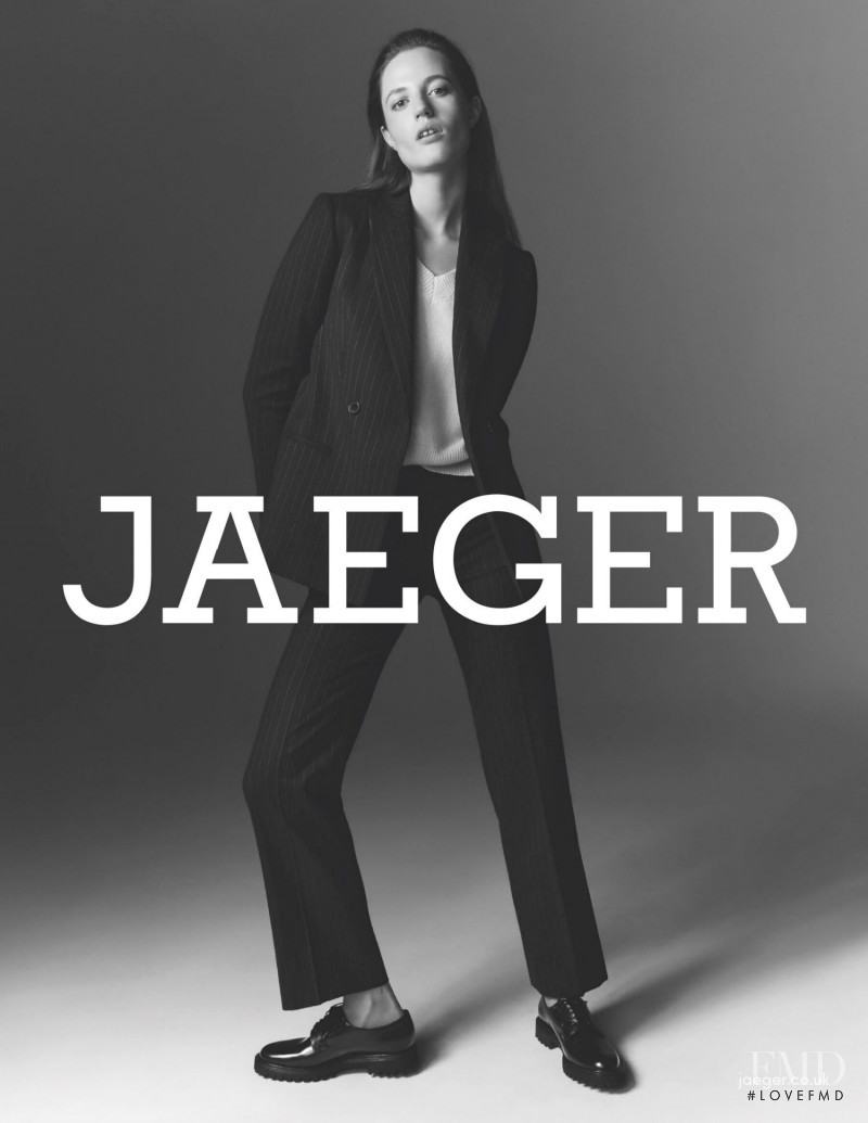 Jaeger advertisement for Autumn/Winter 2021