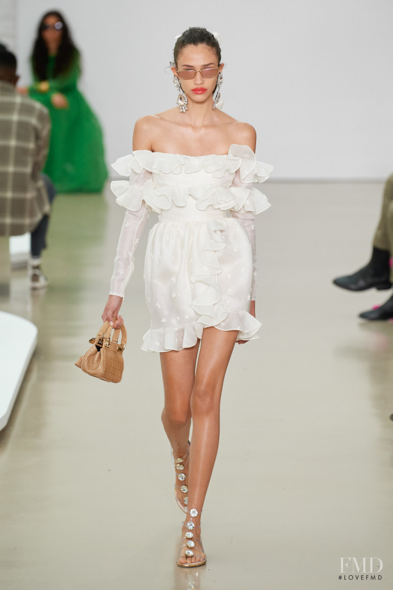 Catarina Guedes featured in  the Giambattista Valli fashion show for Spring/Summer 2022