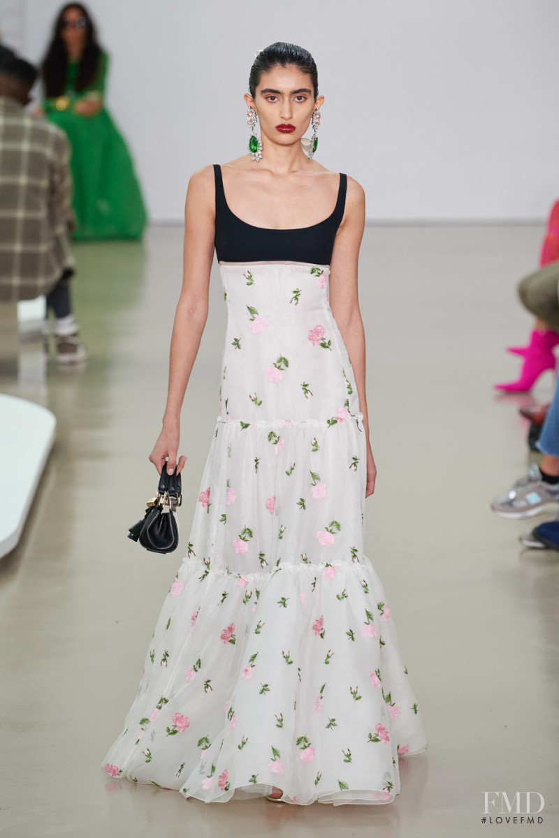 Vanessa Tyagi featured in  the Giambattista Valli fashion show for Spring/Summer 2022