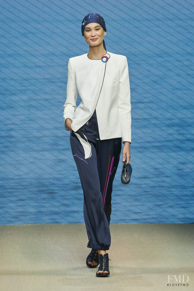 Giorgio Armani fashion show for Spring/Summer 2022