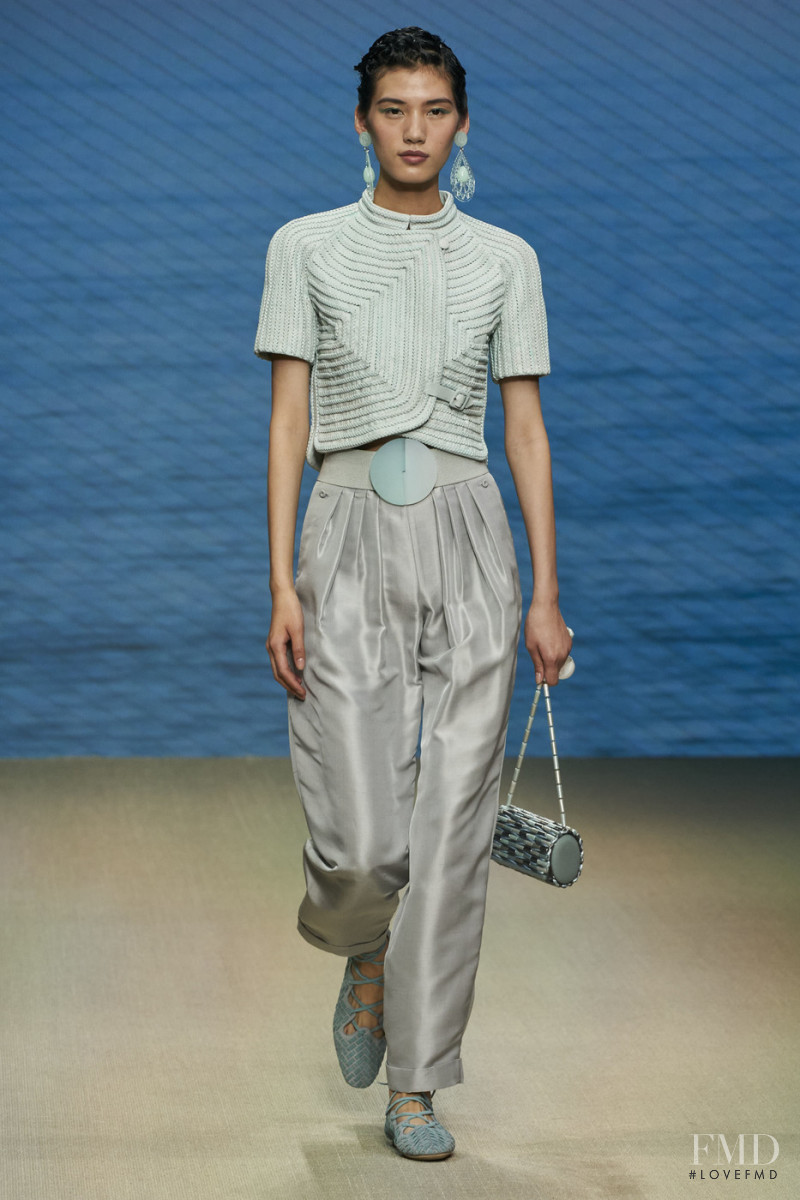 Giorgio Armani fashion show for Spring/Summer 2022