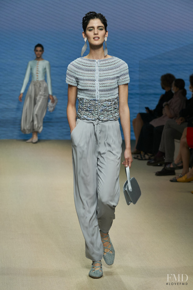 Giorgio Armani fashion show for Spring/Summer 2022