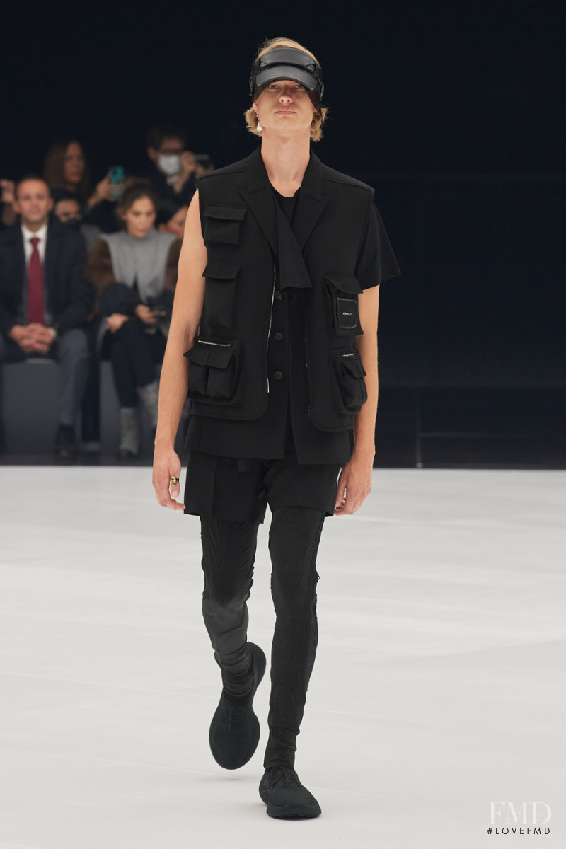 Jesse Hooites featured in  the Givenchy fashion show for Spring/Summer 2022