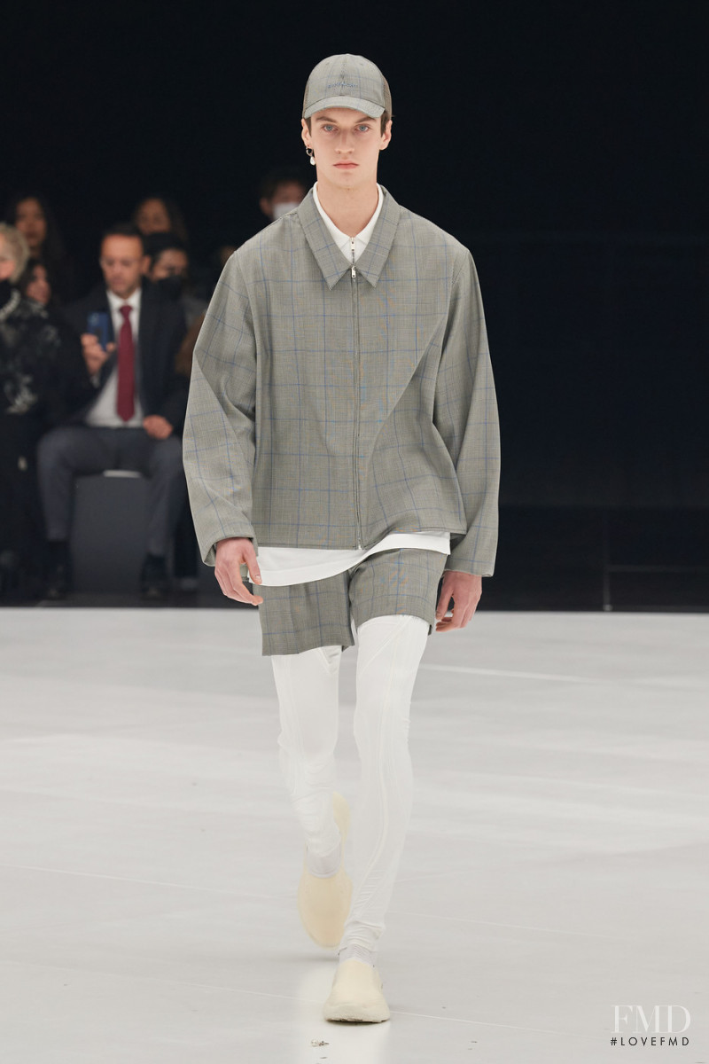 Piotr Kubiak featured in  the Givenchy fashion show for Spring/Summer 2022