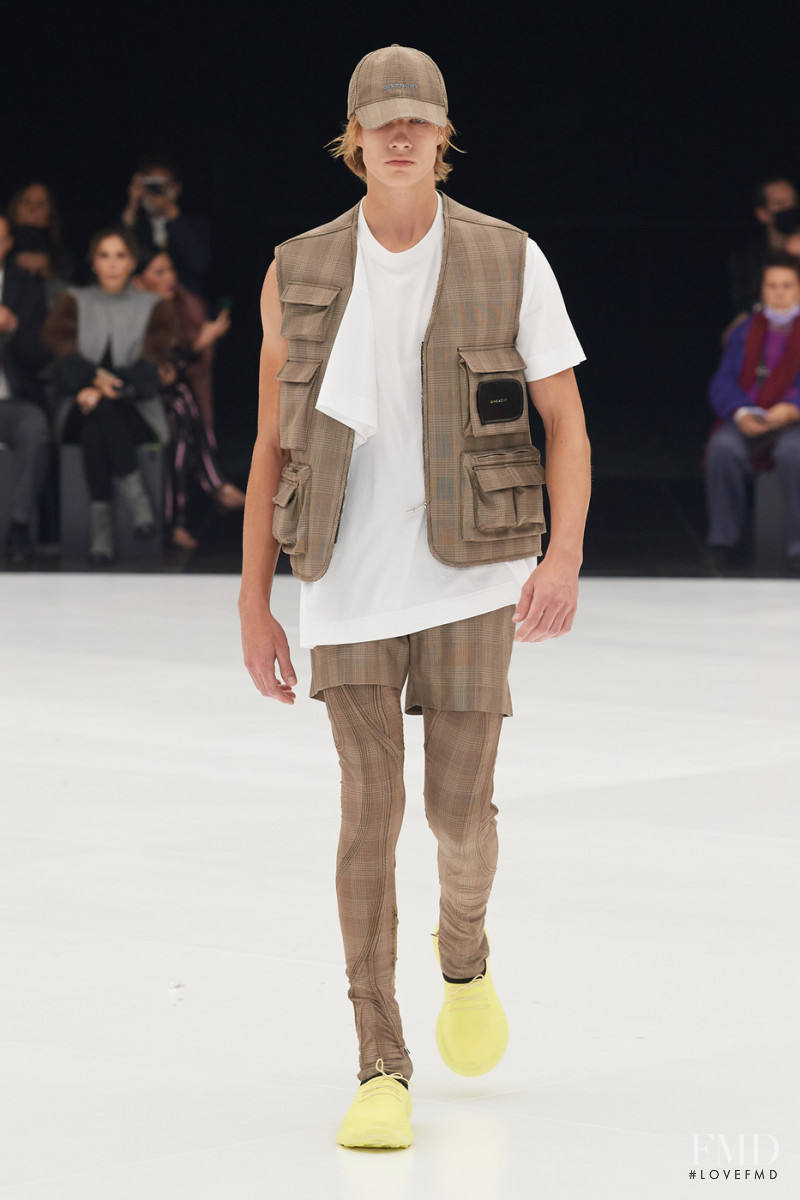 Thomas Todd featured in  the Givenchy fashion show for Spring/Summer 2022