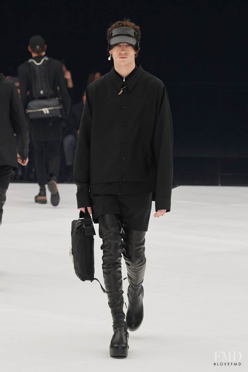 Jakob Zimny featured in  the Givenchy fashion show for Spring/Summer 2022