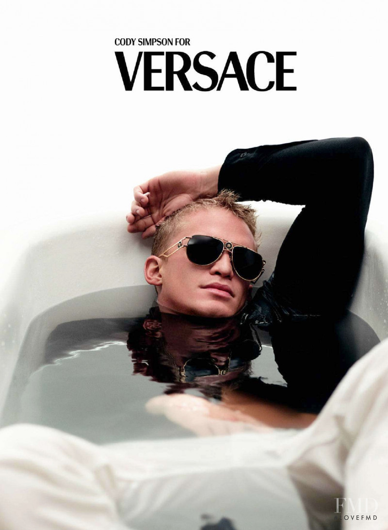 Versace Eyewear advertisement for Autumn/Winter 2021