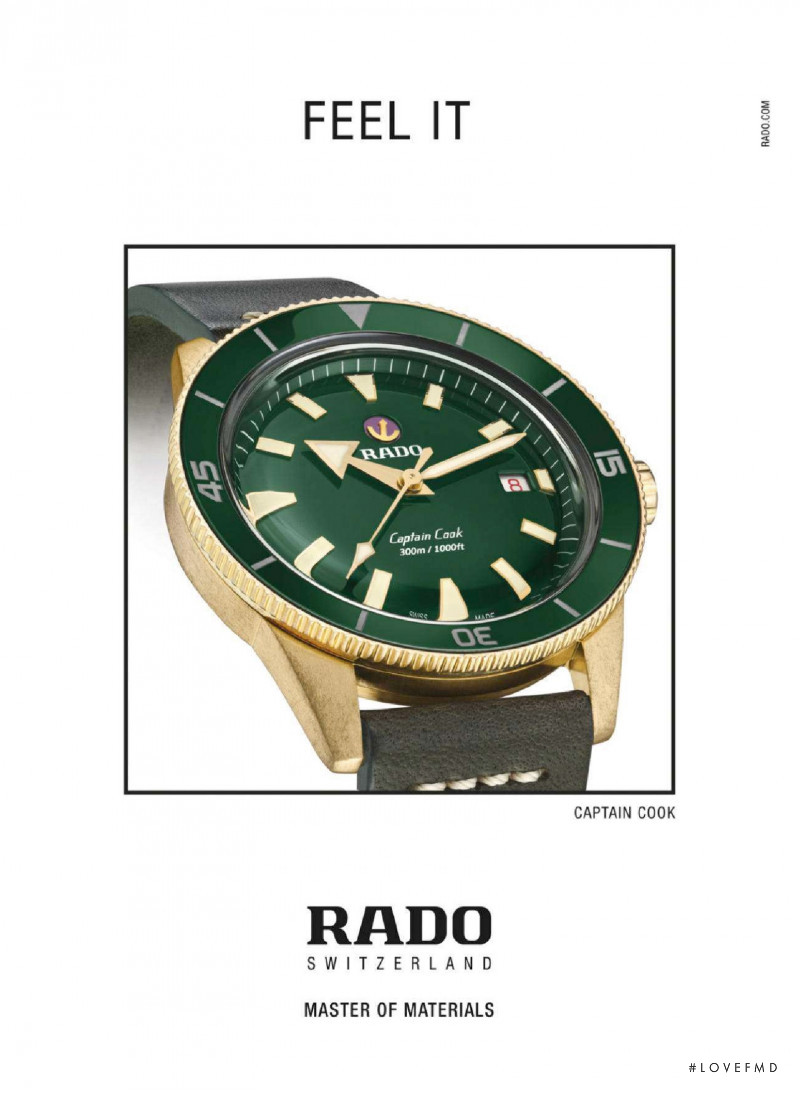 Rado advertisement for Autumn/Winter 2021