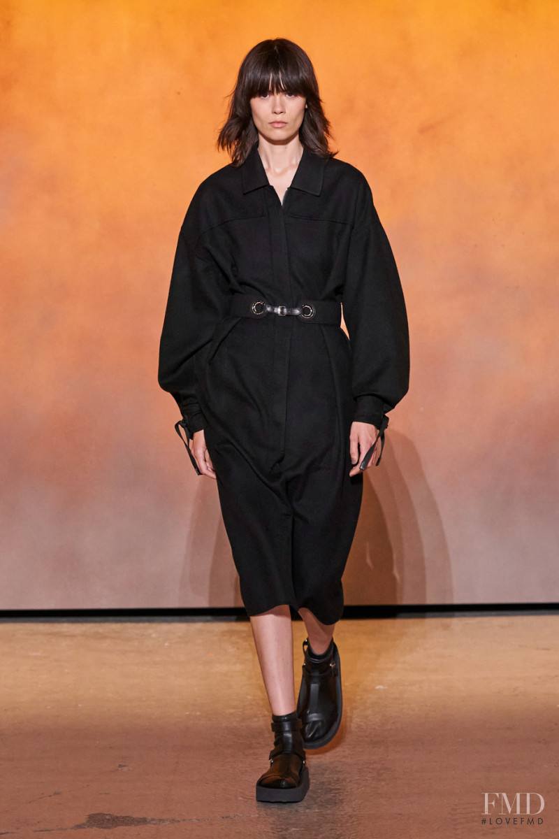 Julie Topsy featured in  the Hermès fashion show for Spring/Summer 2022