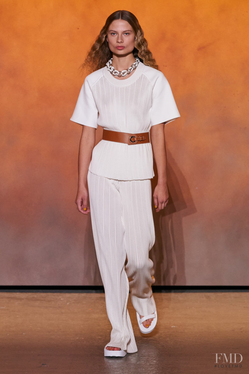 Lauren Turner featured in  the Hermès fashion show for Spring/Summer 2022