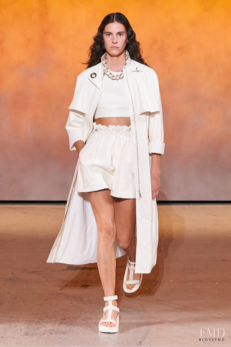 Cyrielle Lalande featured in  the Hermès fashion show for Spring/Summer 2022