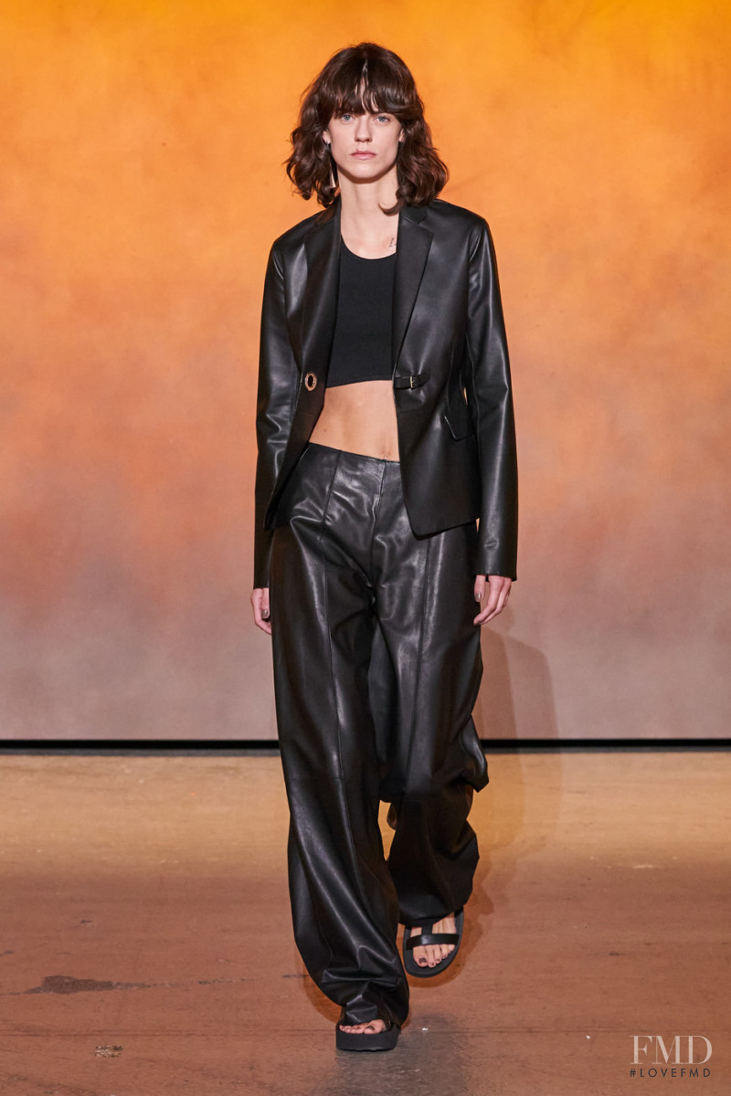 Miriam Sanchez featured in  the Hermès fashion show for Spring/Summer 2022