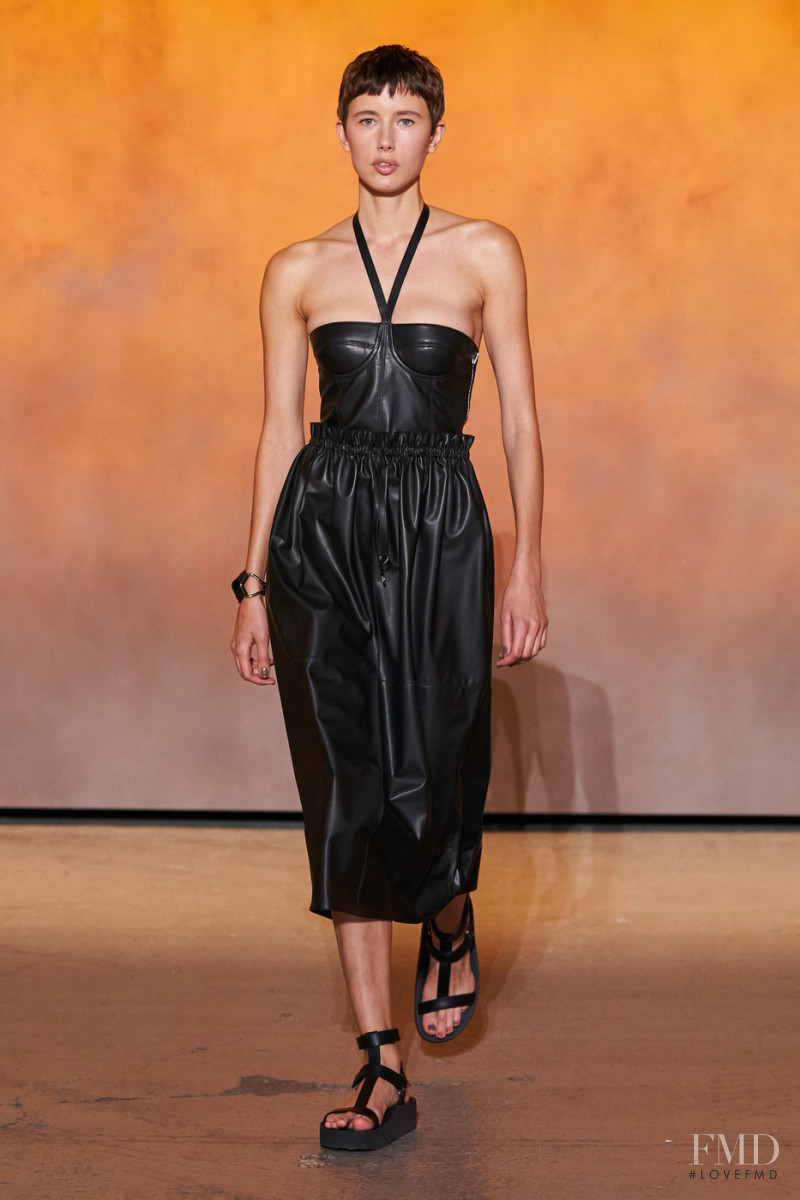 Nora Svenson featured in  the Hermès fashion show for Spring/Summer 2022
