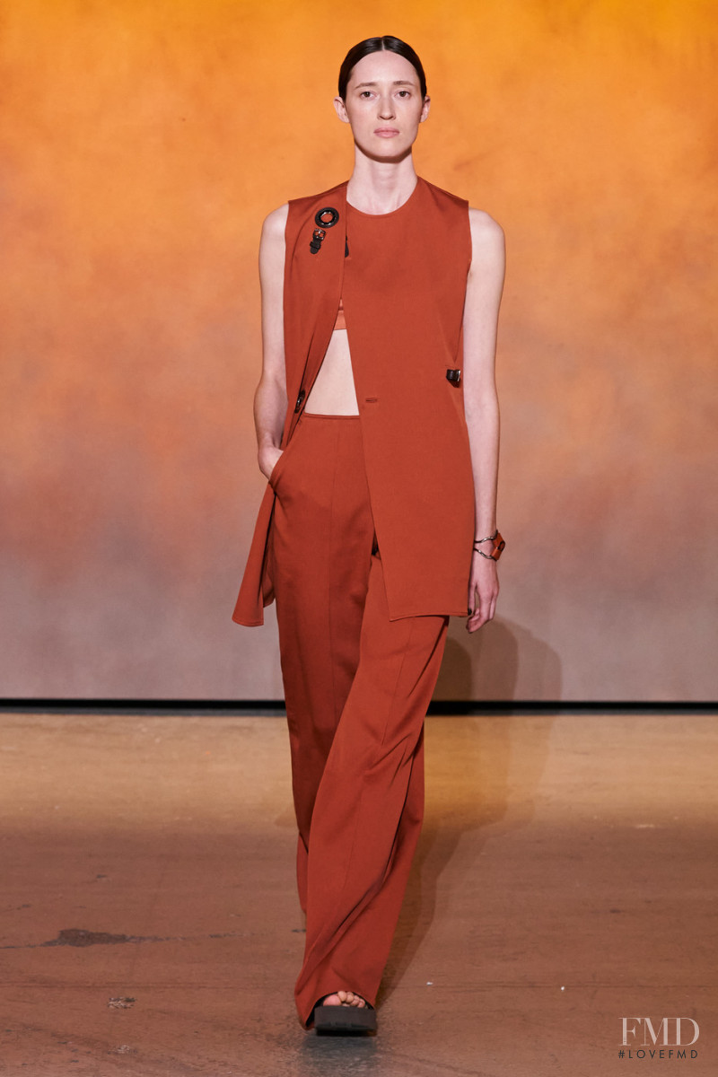Helena Severin featured in  the Hermès fashion show for Spring/Summer 2022