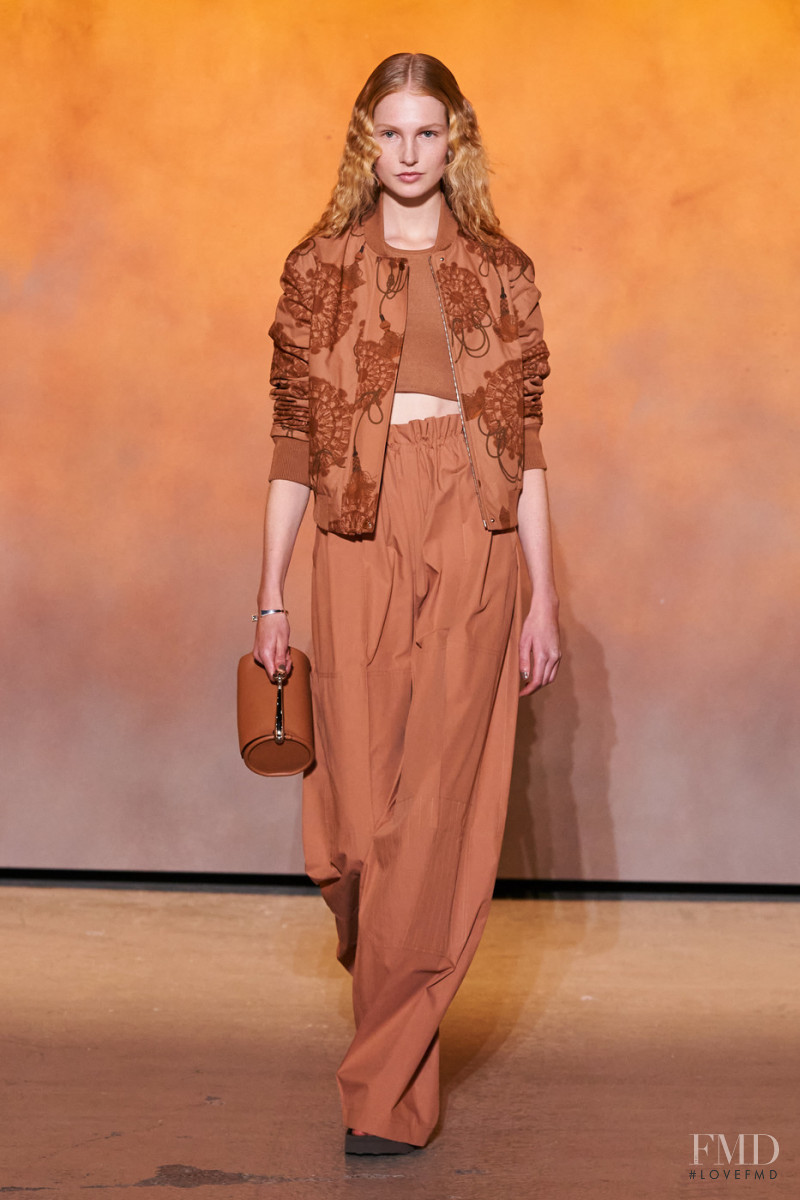 Levi Achthoven featured in  the Hermès fashion show for Spring/Summer 2022