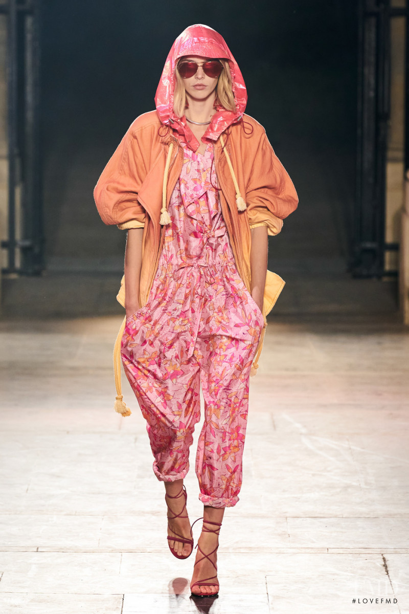 Puck Schrover featured in  the Isabel Marant fashion show for Spring/Summer 2022