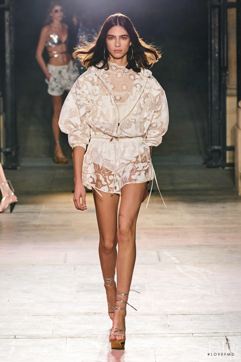 Loli Bahia featured in  the Isabel Marant fashion show for Spring/Summer 2022