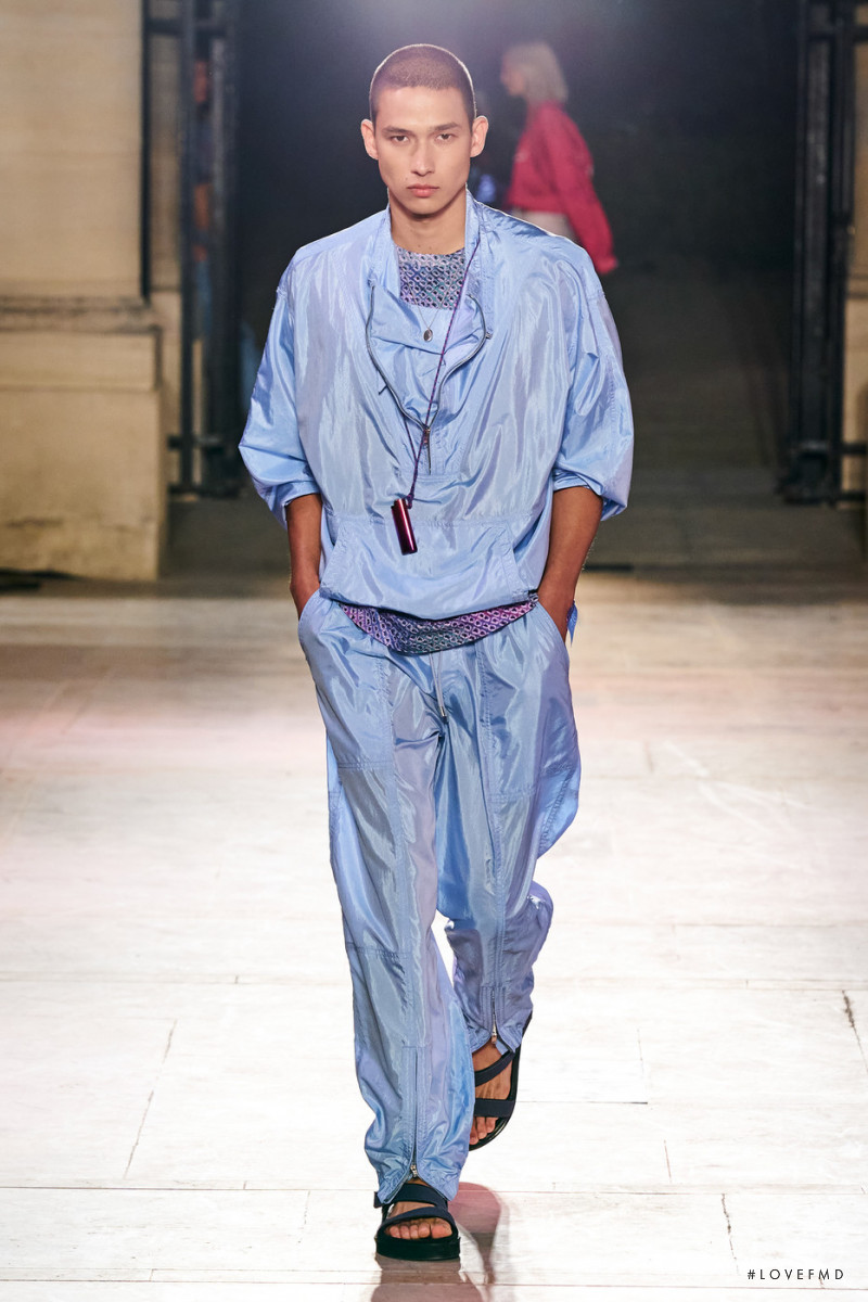 Tommy Vanden Meerssche featured in  the Isabel Marant fashion show for Spring/Summer 2022