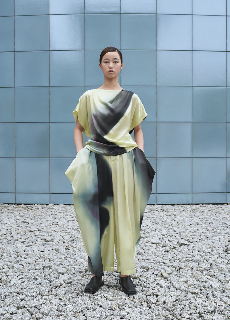 Issey Miyake lookbook for Spring/Summer 2022