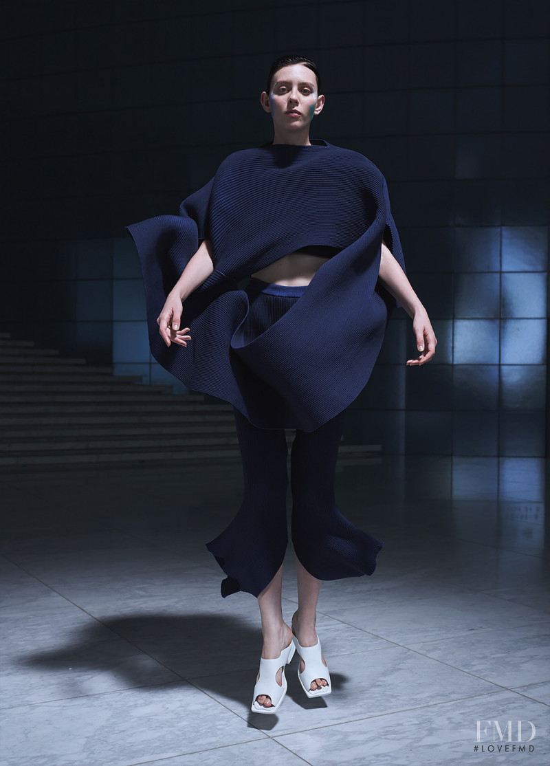 Issey Miyake lookbook for Spring/Summer 2022