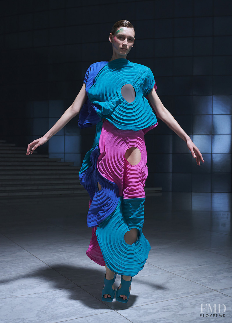 Issey Miyake lookbook for Spring/Summer 2022