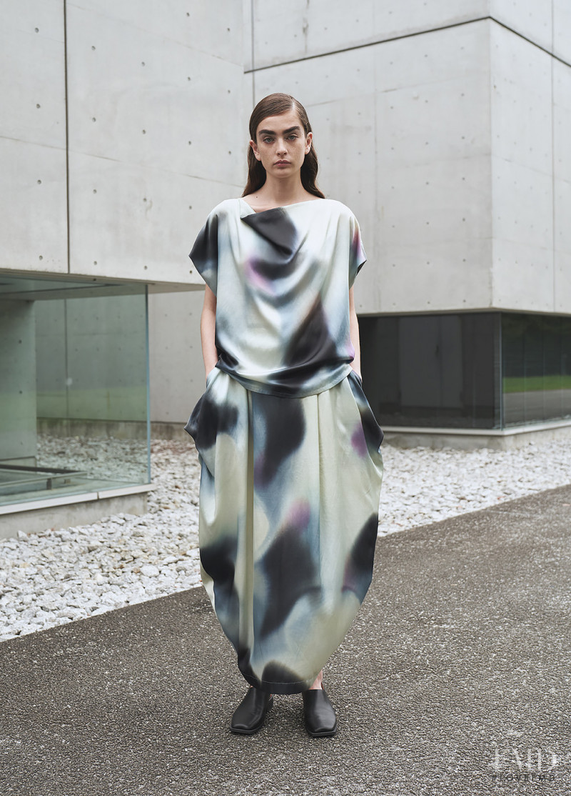 Issey Miyake lookbook for Spring/Summer 2022