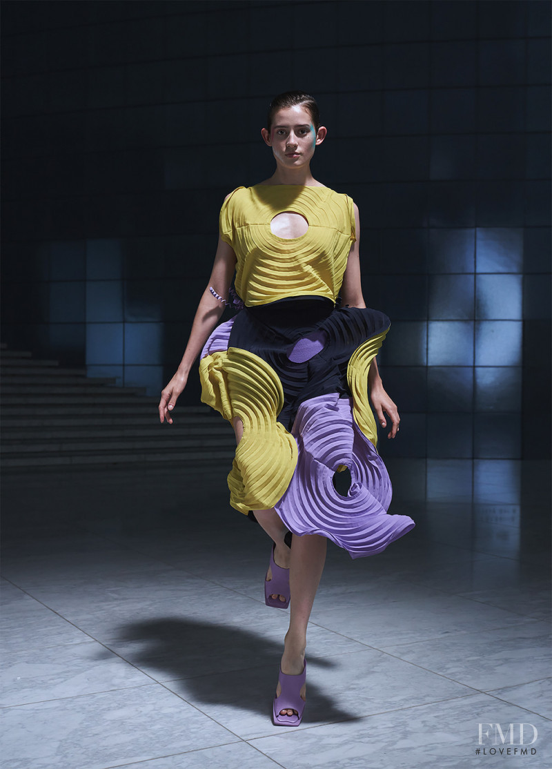 Issey Miyake lookbook for Spring/Summer 2022