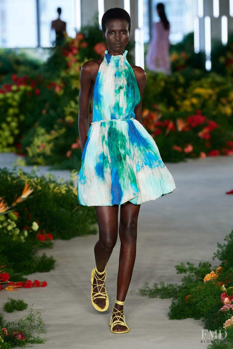 Amar Akway featured in  the Jason Wu Collection fashion show for Spring/Summer 2022