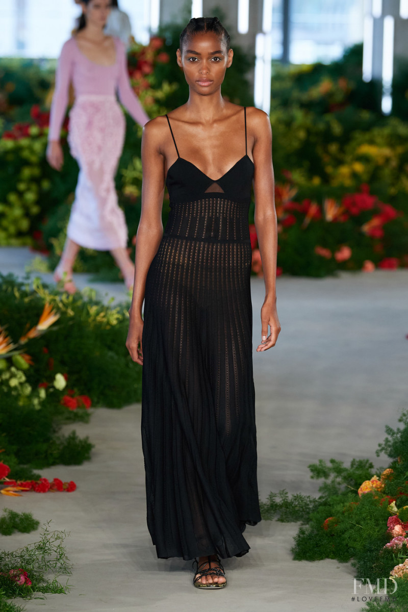 Blesnya Minher featured in  the Jason Wu Collection fashion show for Spring/Summer 2022