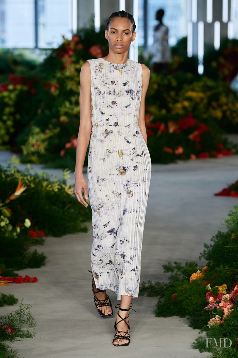 Danielle Austin featured in  the Jason Wu Collection fashion show for Spring/Summer 2022