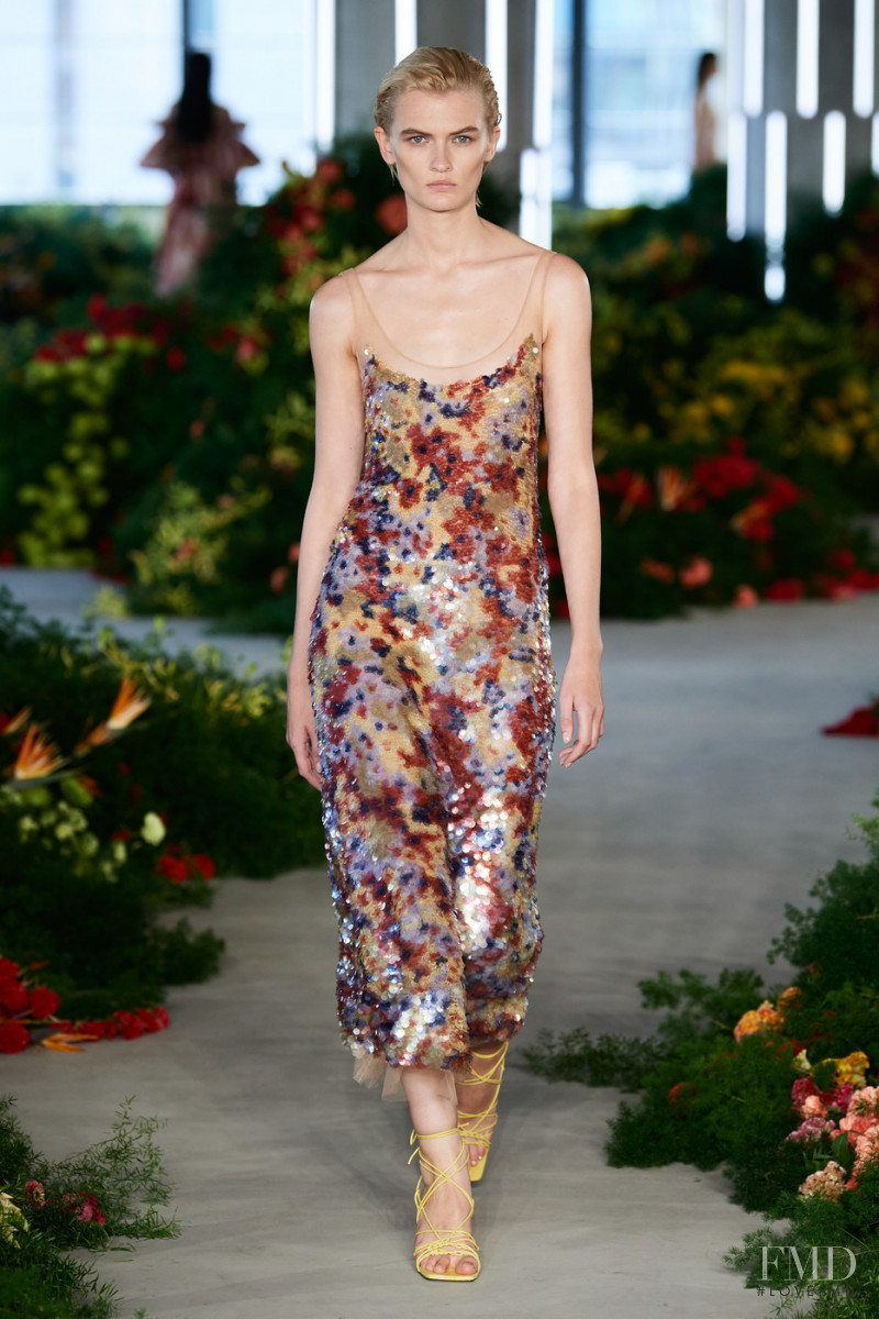 Lara Mullen featured in  the Jason Wu Collection fashion show for Spring/Summer 2022